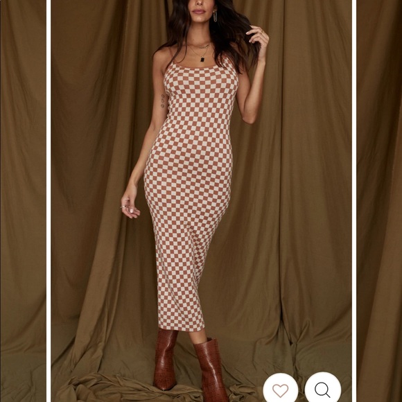 12th Tribe Dresses & Skirts - 12th tribe checkered knit dress